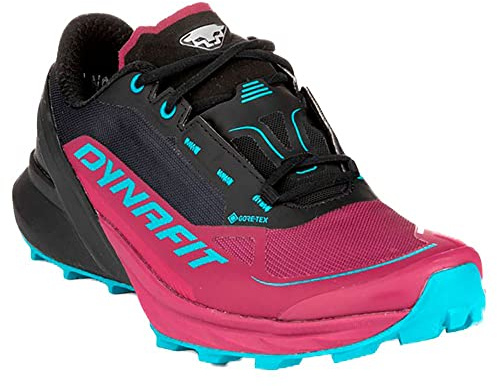 DYNAFIT Damen Ultra 50 GTX Schuhe, Black Out-Beet red, UK 4, 08-0000064069