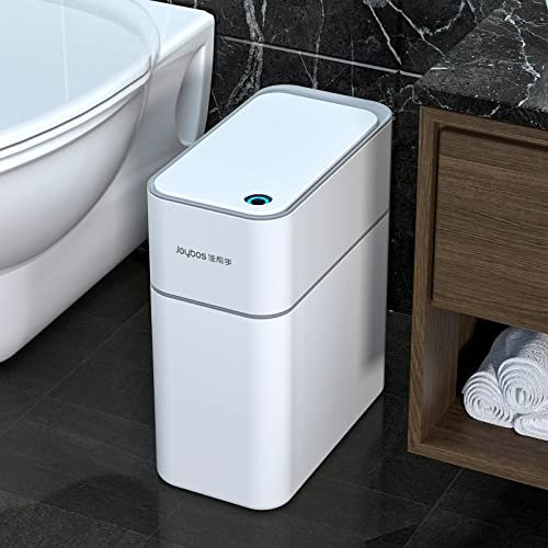 Papelera cubo de basura 15 l con sensor de movimiento inteligente sin contacto - incluye 20 bolsas de basura