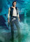 Displate Offiziell Star Wars MetallPoster Magnetische Befestigung Inklusive Lizenziert Bilder Hochwertiges PosterAction Poses - Han Solo Poster Größe - 45 cm x 32 cm