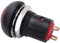 Interrupteur à bouton-poussoir étanche 12 mm SPST 2 A IP67, rouge