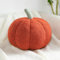 Hovoto Kürbis Kissen, 3D Gefüllte Kürbis Dekokissen, Schlafzimmer Dekoration, Halloween Kürbis Deko Kissen, Kürbis Überwurfkissen, Home Decoration, Rot, 30cm