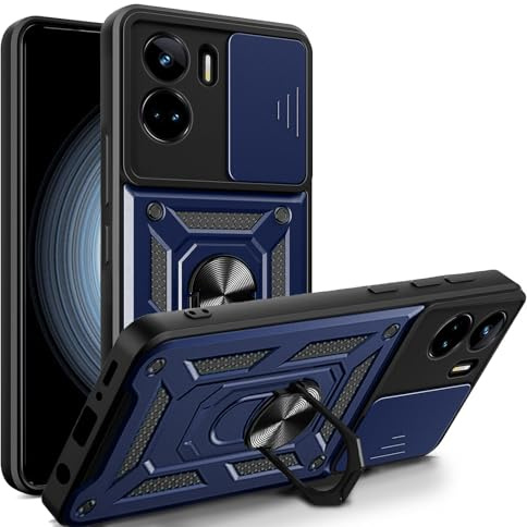 betterfon Handyhülle für Honor 90 Lite | Stoßfest & Kratzfest | Mit Kameraschutz, Anti-Fingerabdruck & robustem Panzerschutz-Design | Blau