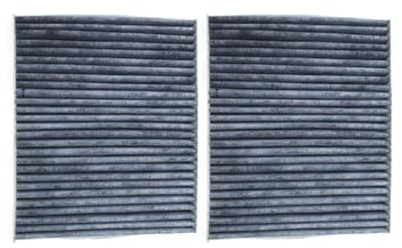 WHUAFA Innenraumfilter (2 Stück Innenraumfilter) Für Skoda Für Fabia 2 Für Rapid Für ROOMSTER Für Spaceback 1.2TSI 1.4T 1.6TDI 2007-2014 2015-Today