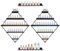 DeeDuud 5 Ebenen Nagellackregal Wandregal, Nagellack Regal kann etwa 90 Flaschen Nagellack für Kosmetikgeschäft Nagelstudio Schönheitssalon (Schwarz)