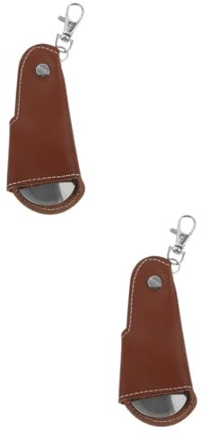 VALICLUD 2stücke Edelstahl Schuhanzieher Mit Schlüsselanhänger Faltbarer Schuhlöffel Für Reisen Ergonomisches Design Praktisch Für Senioren Und Schwangere Langlebig Und Leicht Zu