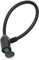 Luobannm Candado de Cable con Huella Dactilar, Candado de Cable Inteligente para Bicicleta, Candado de Huella Dactilar con Acceso A la Aplicación, Candado de Cable Biométrico Impermeable