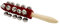 GICO Schellenrassel Schellenstab aus Holz für Kinder mit Glocken Musikinstrument - Länge 26 cm - 3850