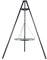 BBQ TRIPOD WITH HANGING 65CM DIA CHROMED GRILL WITH A FREE CARRY/STORAGE BAG