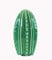 Keyhomestore- Cactus decorativo, realizzato in ceramica Made in Italy, color verde, ideale per arredo casa e ufficio arredamento creativo ideale bomboniera e idea regalo per amici e parenti.