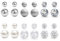 JFORYOU Piercing Kugel 14G 1,6mm Gewinde 5mm 8mm Schraubkugel Chirurgenstahl und Acryl Ersatzkugel Für Brustwarzenpiercing Zungenpiercing Bauchnabelpiercing Industrial Piercing Bar usw