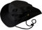 Taeku Buschhut, Herren Damen Mesh Bucket Boonie Hat Breite Krempe Sonnenhut mit Kinnband Fischermütze Outdoor Angelhut (Schwarz)