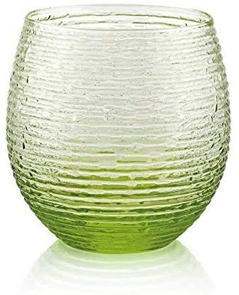 IVV Set 6 Bicchieri cl.25 col. Verde Acido