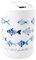 BM 4641 Pattumiera Bagno Basculante Cestino Spazzatura Bidoncino Bagno 3L Blu Pesciolini, Diversi Colori a Scelta, Realizzata in Polipropilene
