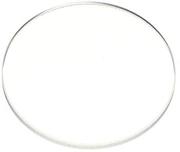 Eichmüller Verre de rechange en verre minéral plat, épaisseur 1,0 mm, diamètre 20-45 mm, 14 mm