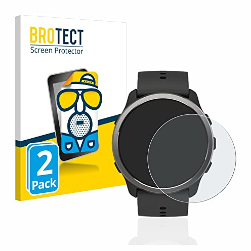 BROTECT Entspiegelungs-Schutzfolie für Suunto 5 Peak (2 Stück) Matte Displayschutz-Folie, Anti-Reflex, Anti-Fingerprint