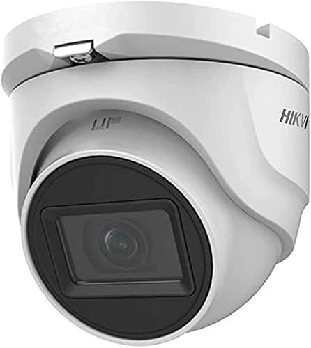 DS-2CE76H0T-ITMFS 5MP 4-in-1 Turbo HD Mini IR Dome Camera Outdoor/Indoor 2.8mm Fixed Lens Built in Mic ONLY Compatible with Hik Vision 4MP 5MP 8MP 4K TVI DVR