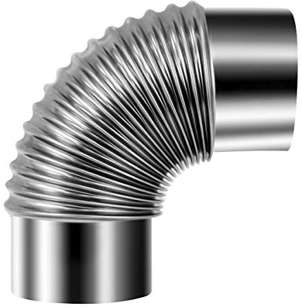 Sealey Stainless Steel Exhaust/Flue 90° Bend for IR13/IR16 Ø100mm - IREX3