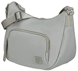 Samsonite Essentially Karissa - Schultertasche S, 29 cm, Grau (Dove Grey)