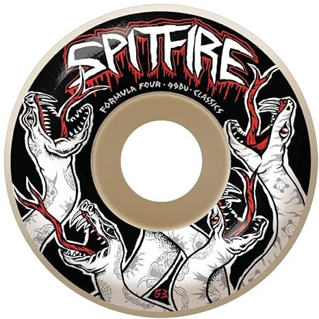 Spitfire Skateboard-Rollen 53mm F4 99A Venom Classic Natural