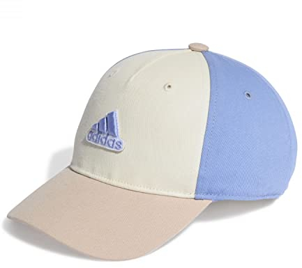 adidas Unisex Kinder Cap Lk Cap, Wonder White/Blue Fusion/Wonder Taupe, IC4994, OSFC