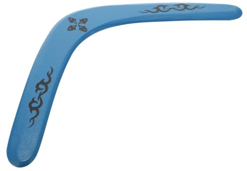 STOBOK Wooden Boomerangs toys for Kid Returning Boomerangs V-Shaped Flying Fun Outdoor for Camping Flying Toyackyard Picnic Outdoor Sports