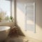 NRG White Heated Towel Rail Curved Designer Bathroom Radiator - 1600×600mm
