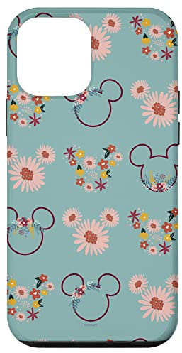 Disney Mickey Mouse Blumen und Gänseblümchen Druck Hülle für iPhone 12 mini
