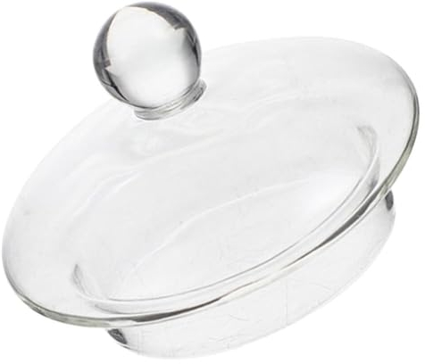 UPKOCH Medium Tea Pot Lid Replacement Lid for Tea Kettle Sturdy Glass Cover Home Camping Use