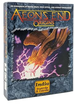 Indie Boards & Cards Aeons End: Origins, Strategie-Brettspiel, für 1 bis 4 Spieler und ab 14 Jahren