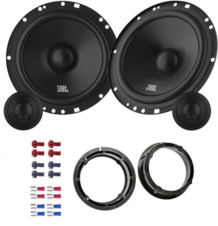 JBL Stage161CFS Lautsprecher mit Einbauset passend für VW Volkswagen Golf V 2003-2008 Türen hinten 450 Watt 165mm 2 Wege Kompo
