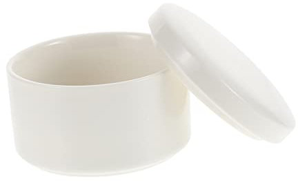 DEARMAMY Boîte En Porcelaine Pour Bijoux Pour Femmes Organisateur De Colliers Boîte À Bibelots En Céramique Couvercle