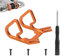 Drone Gimbal Bumper Schutz für DJI Neo, Schnellspanner PTZ-Stoßfänger, Antikollisionsschutz Schutzleiste Bumper Guard für DJI Neo Drohne Zubehör (Orange)