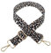 Nogeqi Adjustable Purse Shoulder Strap for Bags, Wide Bag Strap Replacement for Crossbody Canvas Handbag (3.8cm, Leopard)