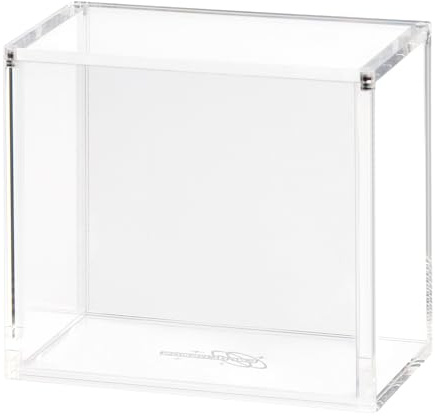 cardcosmos Acryl Case für Pokémon Booster Box, 5 mm, Magnetverschluss | Kristallklares 5-mm-Acryl, 14 x 12,5 x 7,7 cm innen, UV-Schutz, stapelbar, passgenau für Standard-TCG-Booster-Displays