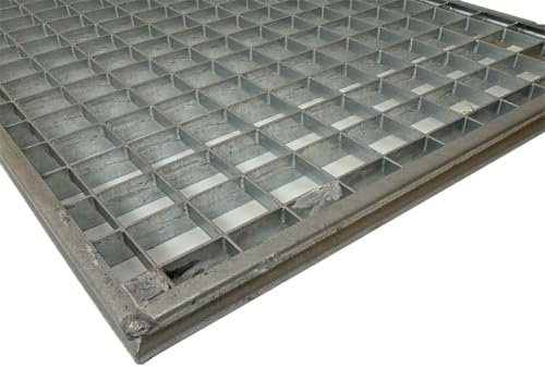 Gitterrost Schuhabstreifer 30/30 75x50x2cm verzinkt Abreter Rost Abstreifer