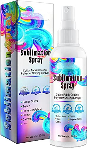 DUANxiaoyanK Spray de revestimiento de sublimación, spray de revestimiento de sublimación de secado rápido, para camisetas, lienzo, tela de poliéster