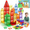 iKidiki Magnetic Tiles, Toys for 2 3 4 5 6 Year Old Boys Girls, Magnetic Building Blocks Sensory Montessori for Boys and Girls STEM Learning Educational Toys Birthday Gifts for Kids