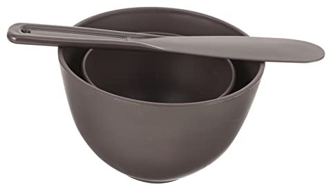 PartyKindom Bol Silicone Pour Masque Facial Pot De Mélange Pour Cire Outil De Spa Avec Étiquette De Mélange Pour Usage Domestique Et Instituts De Beauté