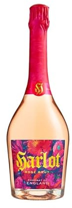 Harlot Brut Rosé English Sparkling Wine 75cl 12.5% abv