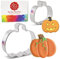 Ann Clark Ausstechformen - Herbst/Halloween-Kürbis - 2 Teile Set - 7.62 cm, 10.16 cm - US verzinnter Stahl