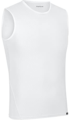 GripGrab Ultralight 1er und 3er Pack Cool Mesh Sommer Fahrrad Unterhemd Ärmellos Herren Radsport Funktionsshirt Dünn
