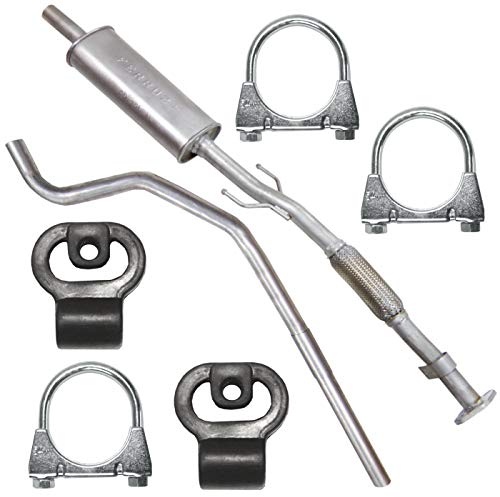 Mitteltopf Auspuff Mittelschalldämpfer für Fiat Grande Punto 1.4 16V