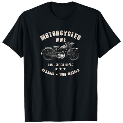 Royal Enfield WD / RE Moto classique WW2 T-Shirt