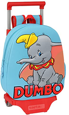 Safta Dumbo, Hellblau/Rot, 270x100x320 mm, Rucksack 020H