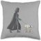 Star Wars Darth Vader & at-at Taking A Walk Throw Pillow, 16x16, Multicolor