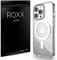 Roxx Antigelb Clear Case Hardcase Hülle | Kompatibel mit iPhone 13 Pro 6,1 Zoll | 9H Kratzfeste Glasrückseite | Kompatibel mit MagSafe Zubehör