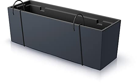 Maceta URBI CASE W , dimensiones (mm) 580x180x195, color Antracita