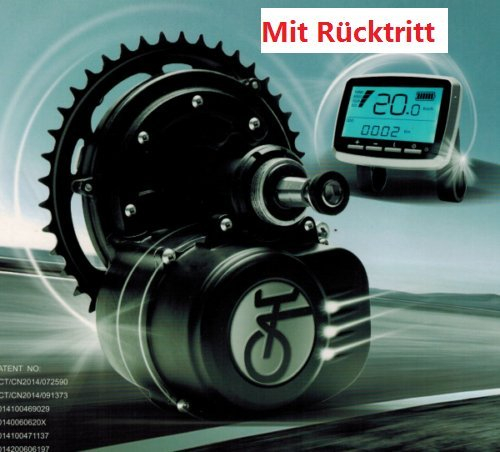 48V 250W 48V 350W 48V 500W Motor mit Rücktritt Pedelec E-Bike Umbau Kits (48V 250W)