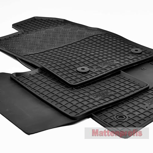 Mattenprofis Gummimatten geeignet für Ford Tourneo Custom Schalter vorn 2/3-Sitzer ab 2018-2023