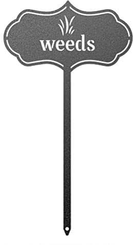 HWGING Metall Pflanzenschilder, Edelstahl Gartenstecker Pflanzenstecker Pflanzenetiketten Bauernhaus Gewächshaus Töpfe Obst Gemüse Kräutern